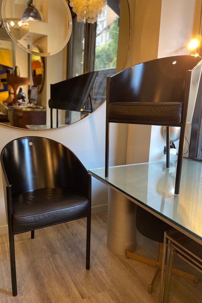 Moderne 1984 Paire de fauteuils Costes par Philippe Starck pour Driade - ALEPH en vente