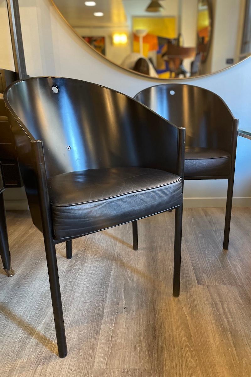 italien 1984 Paire de fauteuils Costes par Philippe Starck pour Driade - ALEPH en vente