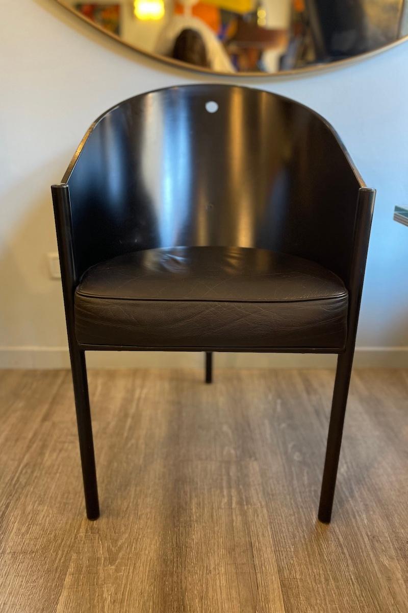 Acier 1984 Paire de fauteuils Costes par Philippe Starck pour Driade - ALEPH en vente