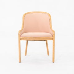 1984 Pair of Ward Bennett for Brickel Associates Dining Chairs in Oak