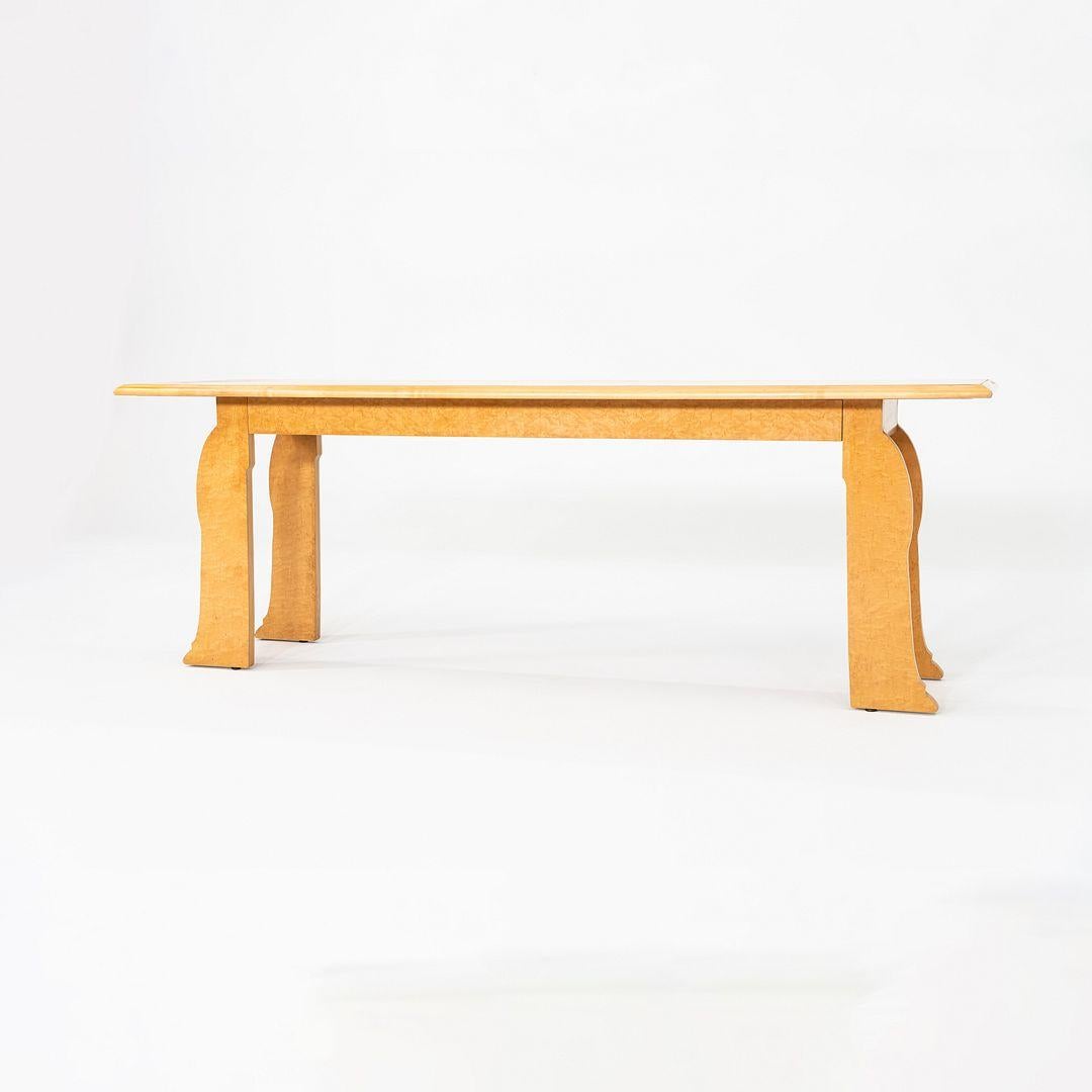 Moderne 1984 Robert Venturi & Denise Scott Brown pour Knoll Table console en érable en vente