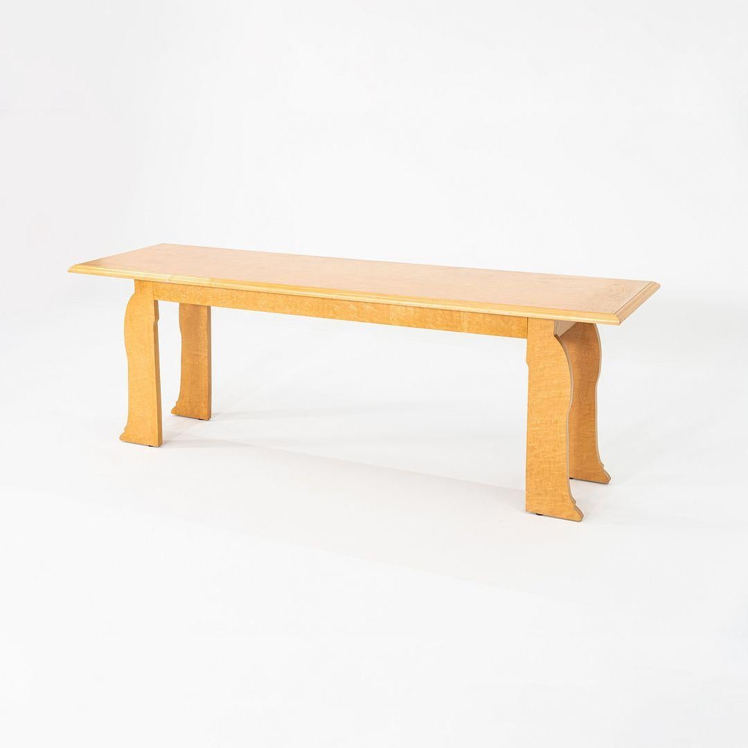 1984 Robert Venturi & Denise Scott Brown pour Knoll Table console en érable Bon état - En vente à Philadelphia, PA