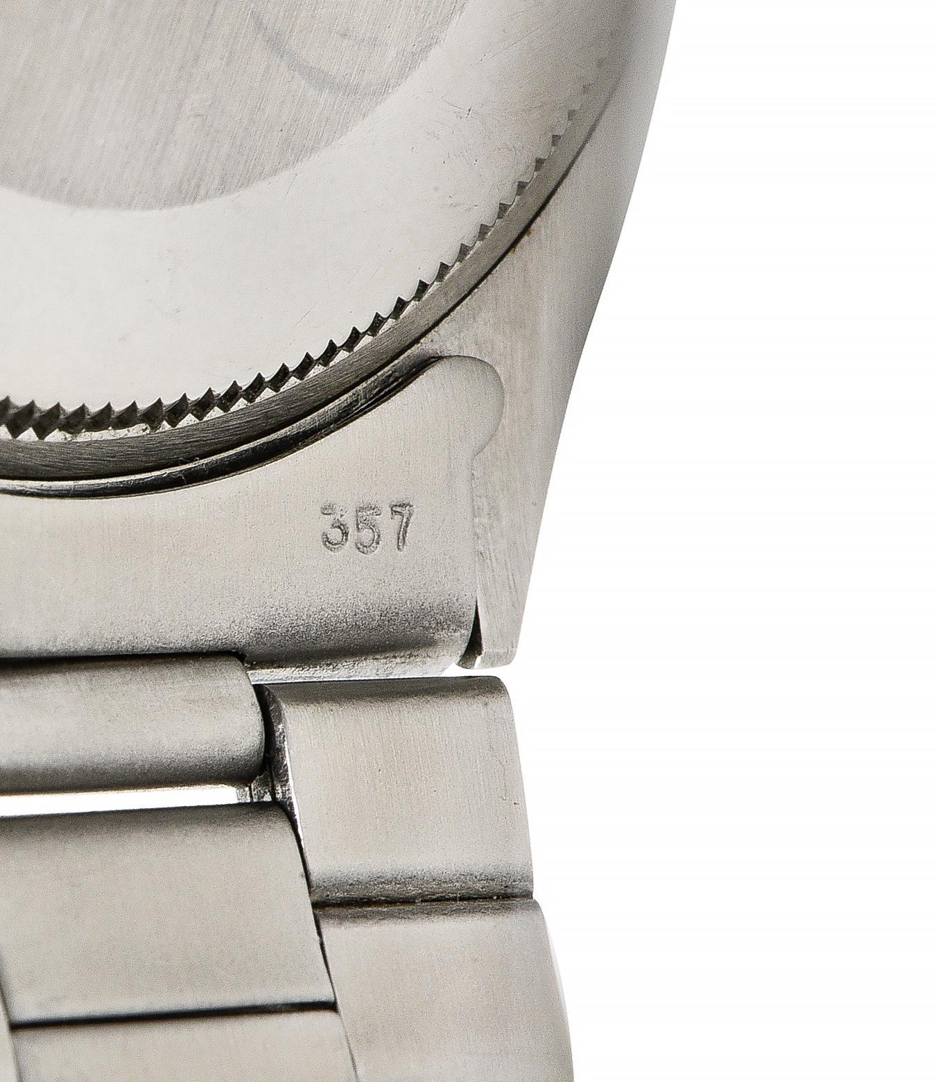 1984 Rolex 34 MM Stainless Steel Oyster Perpetual Air King Snoopy Watch 5