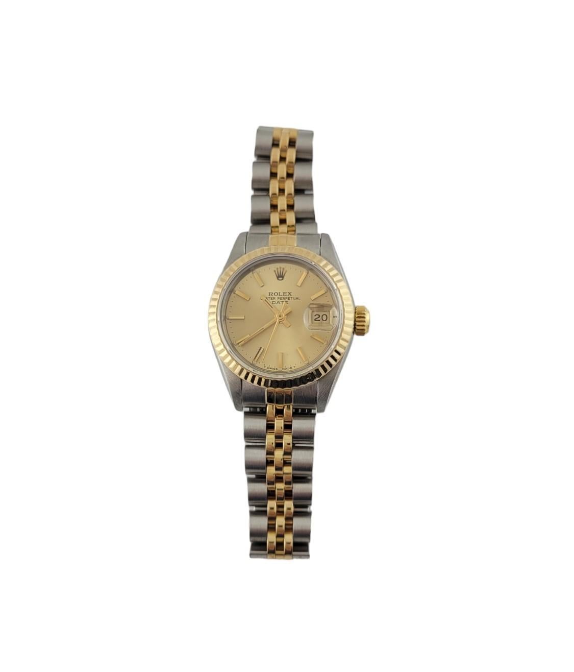 Rolex Montre pour femmes 69173 Jubilee Band Gold Dial n° 17221, 1984 7