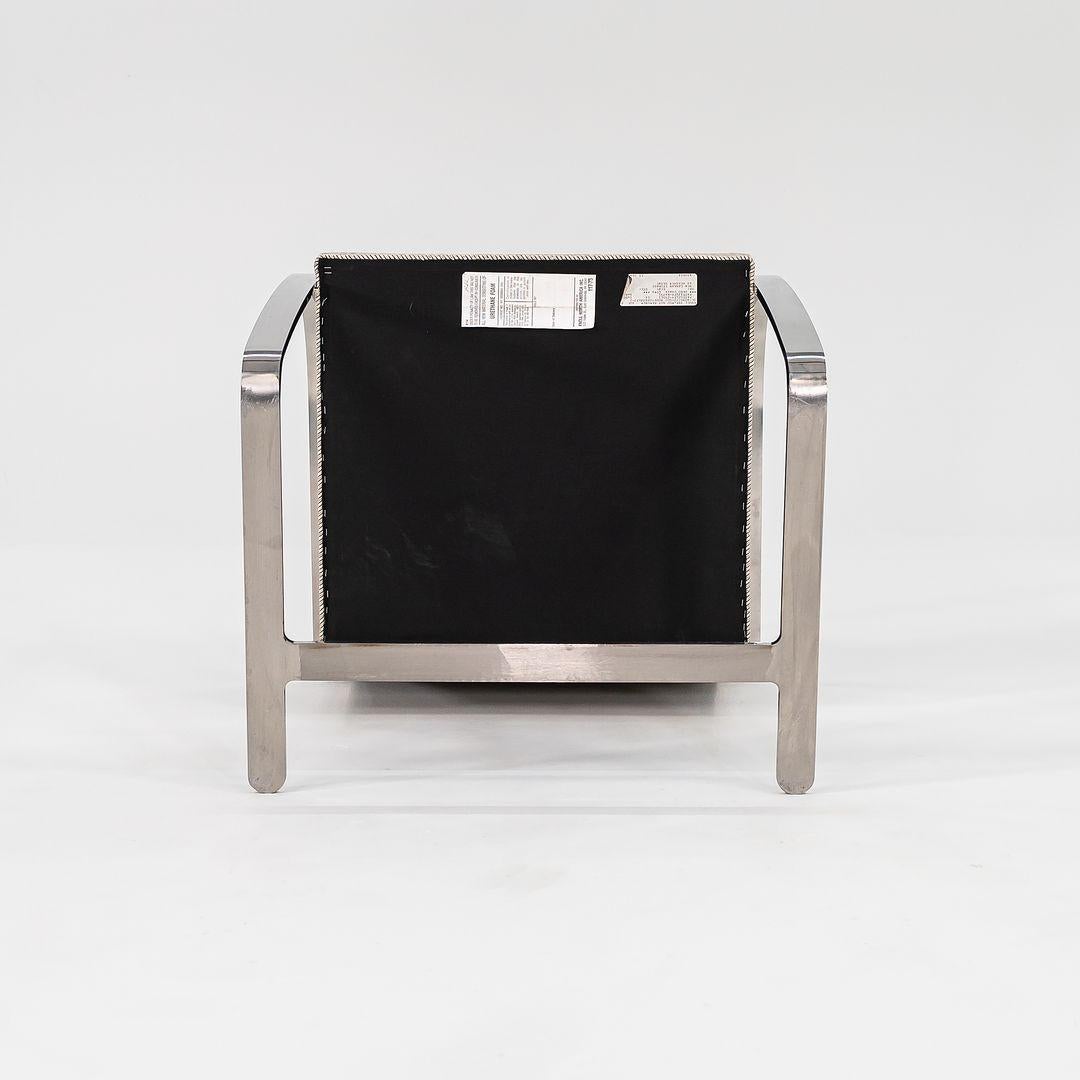 1984 Set aus sechs Mies van der Rohe für Knoll Flachen Barstühlen Brno in Grau (Ende des 20. Jahrhunderts) im Angebot