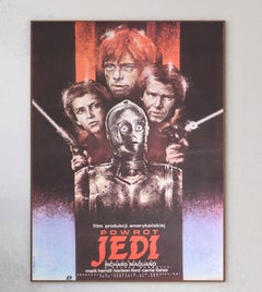 1984 Star Wars Return Of The Jedi (Polish) Original Vintage Poster