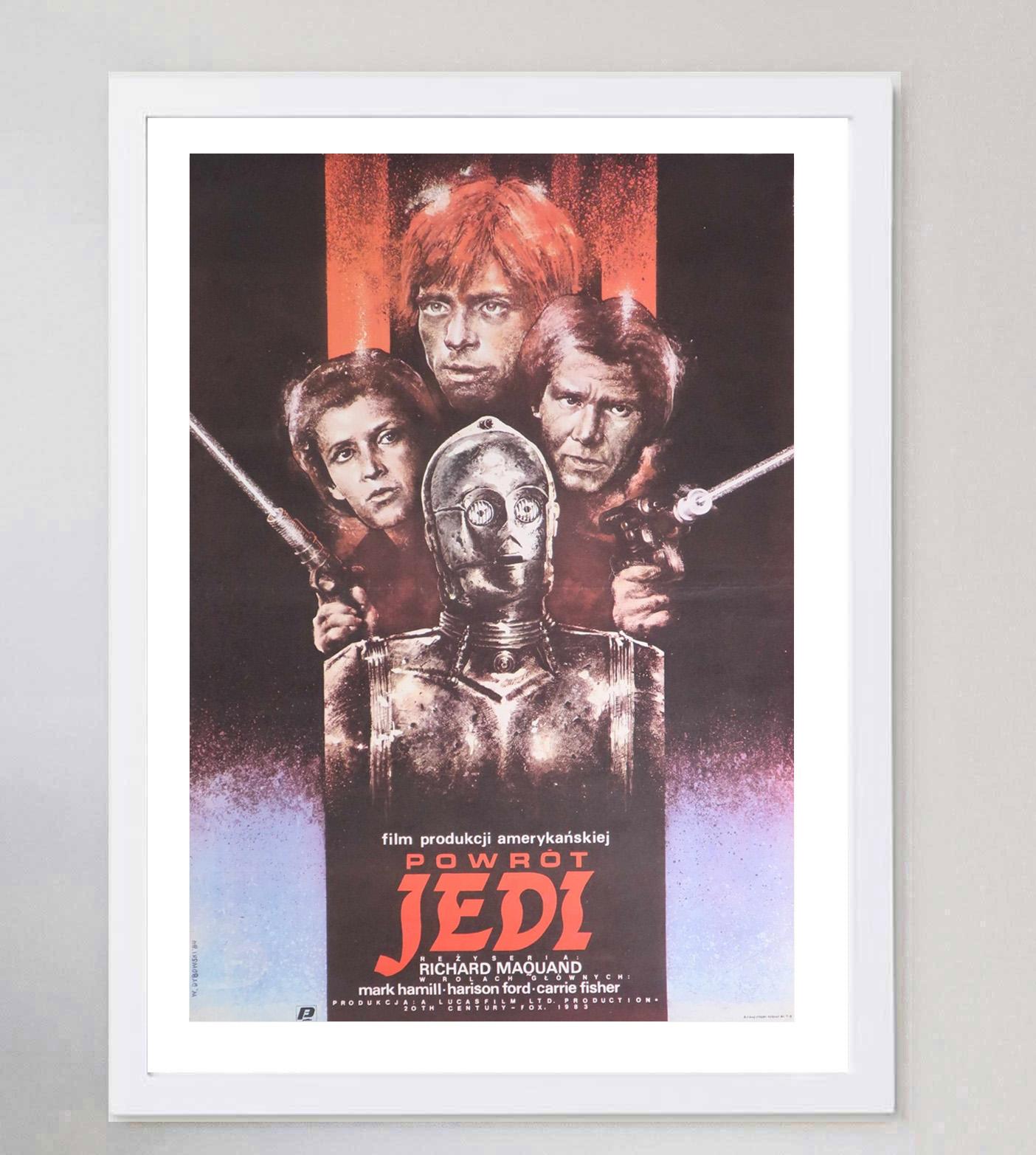 1984 Star Wars Il Ritorno Dello Jedi (polacco) Poster originale d'epoca In condizioni buone in vendita a Winchester, GB