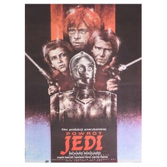 1984 Star Wars Return Of The Jedi (Polish) Original Vintage Poster 1984 Star Wars Return Of The Jedi (Polish) Original Vintage Poster