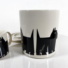 1984 Taylor & NG Minimals Scottish Terrier Dog Cookie Jar Scottie Mug