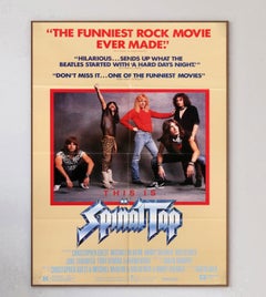 1984 This is Spinal Tap Original Vintage Poster