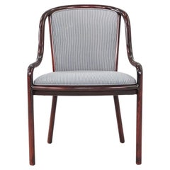 1984 Ward Bennett for Brickel Associates Dining Chair in Grey Fabric
