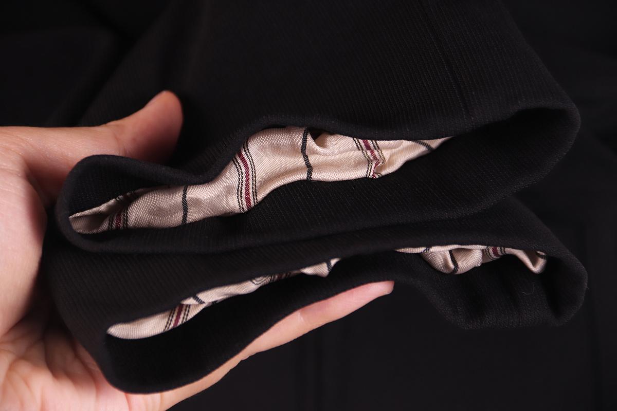 1985 1986 JEAN PAUL GAULTIER REEDITION black wool crepe jacket Minautore For Sale 3