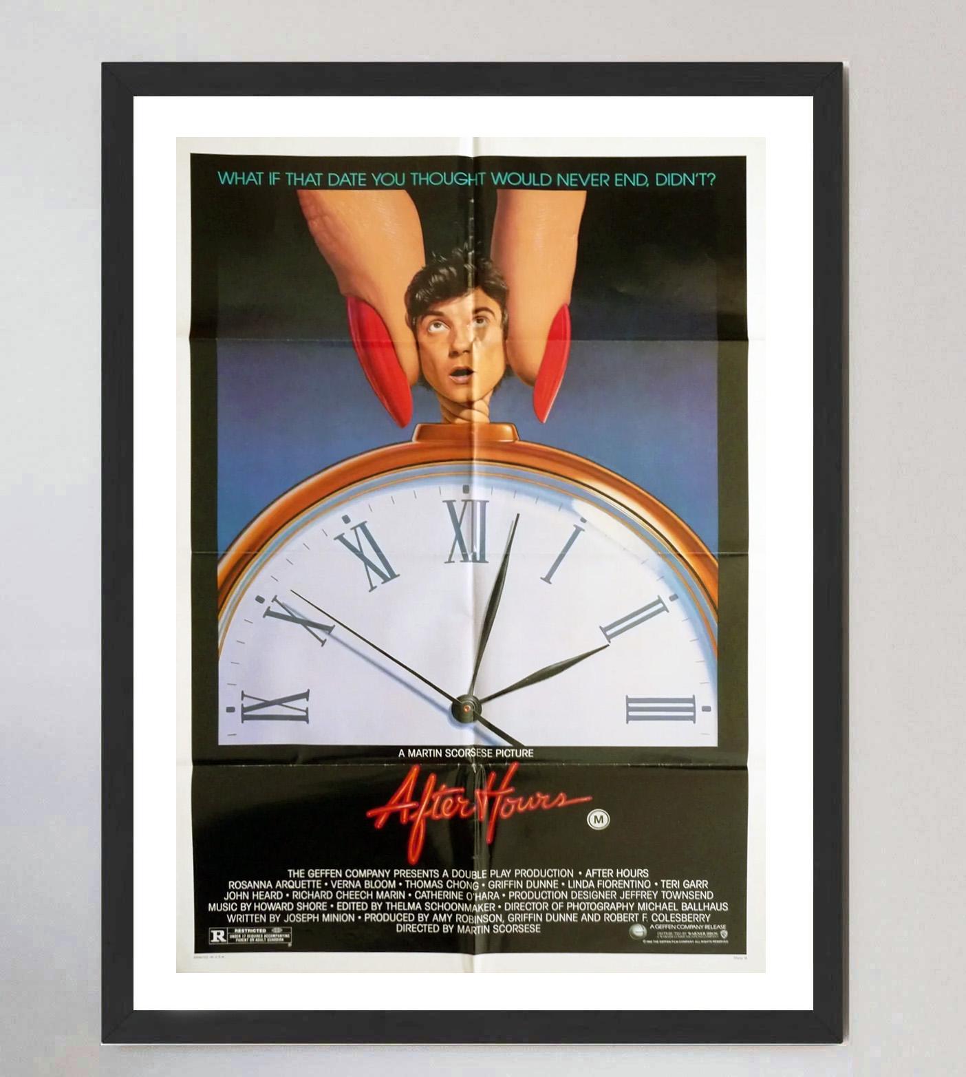 1985 After Hours, Original-Vintage-Poster im Zustand „Gut“ im Angebot in Winchester, GB