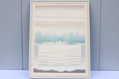 1985 Ann McCall Vertical Landscape Signed and Numbered Limited Edition Serigraph