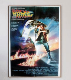 Poster originale d'epoca di Ritorno al Futuro del 1985