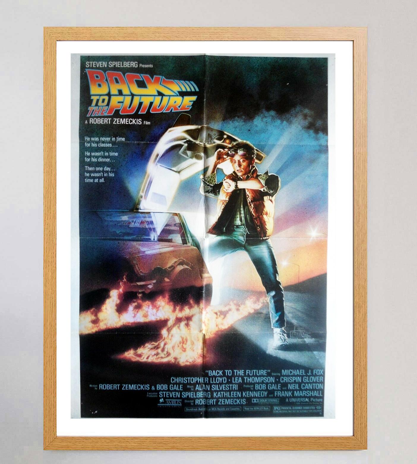 Back to the Future Original-Vintage-Poster, 1985 (amerikanisch) im Angebot