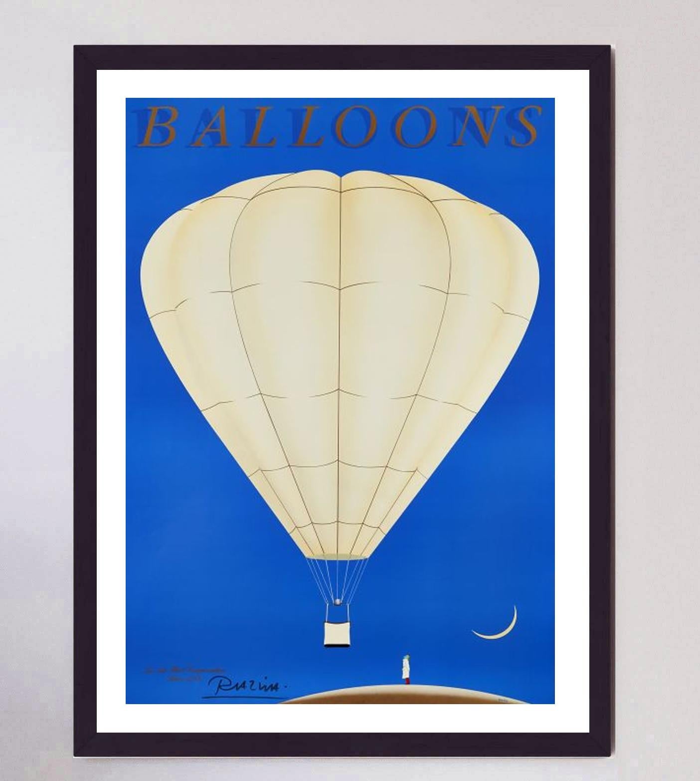 Paper 1985 Balloons - Razzia Original Vintage Poster For Sale
