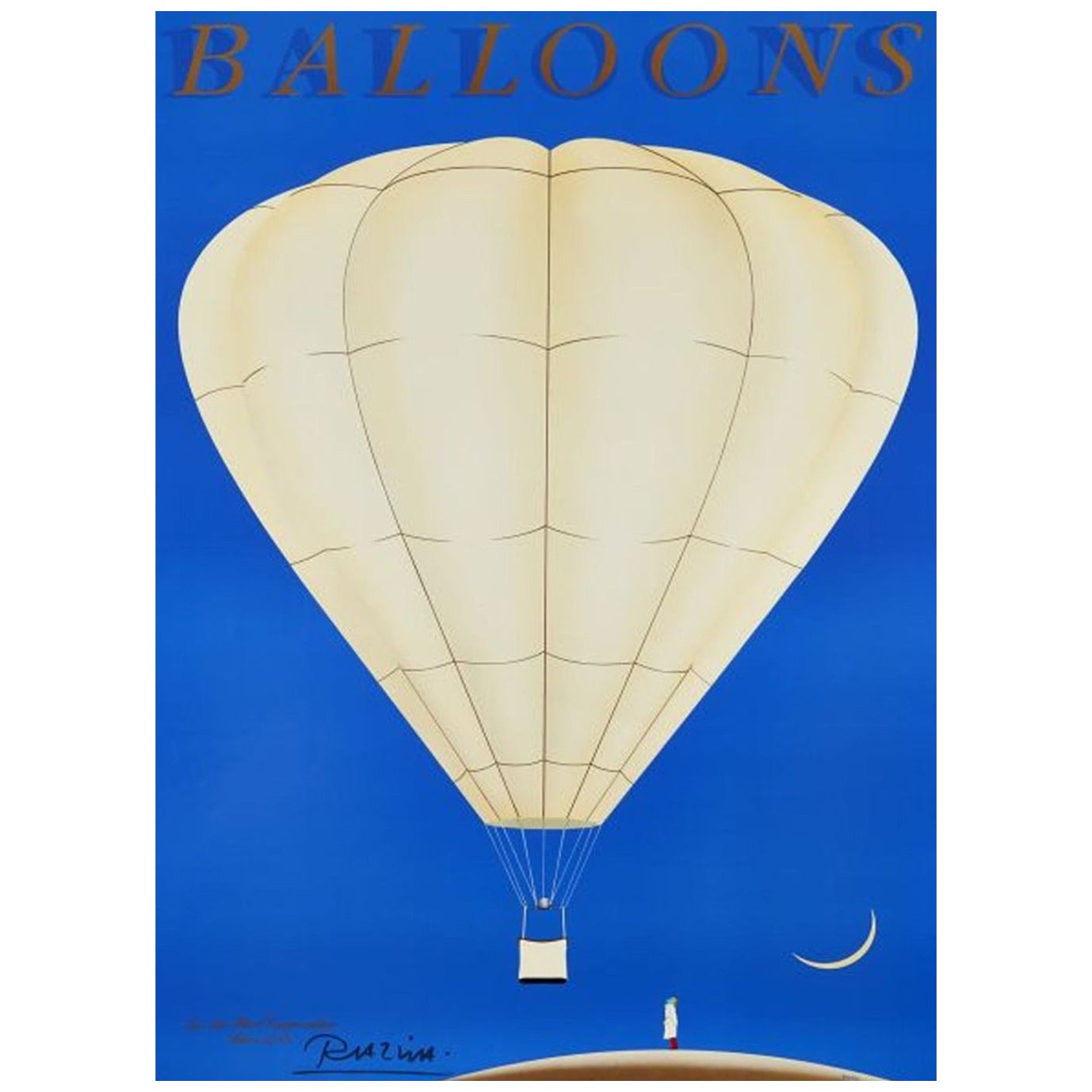 1985 Ballons – Razzia, Original-Vintage-Poster