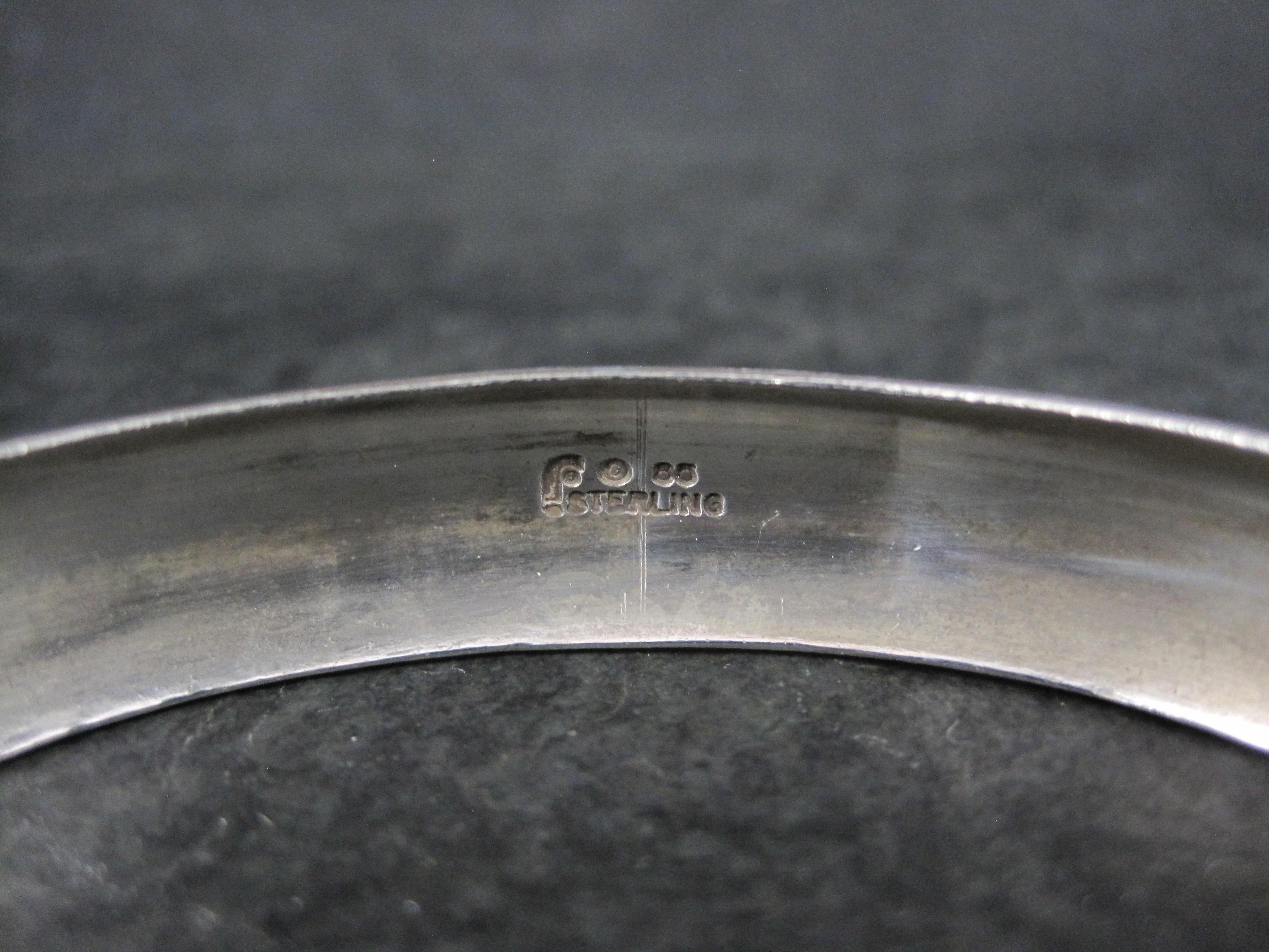 1985 Carol Felley Brazalete Vida Marina 6,5