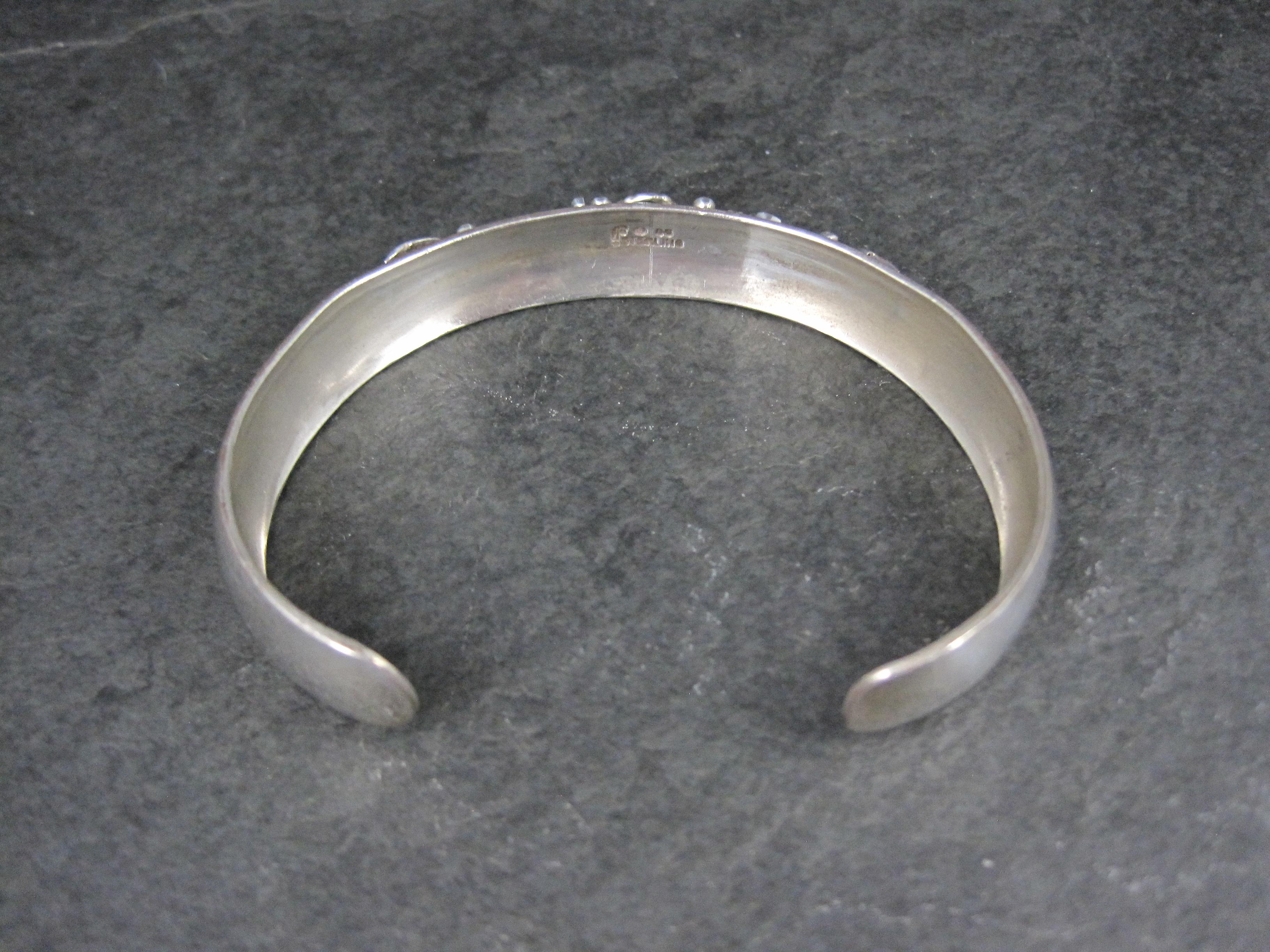 1985 Carol Felley Brazalete Vida Marina 6,5