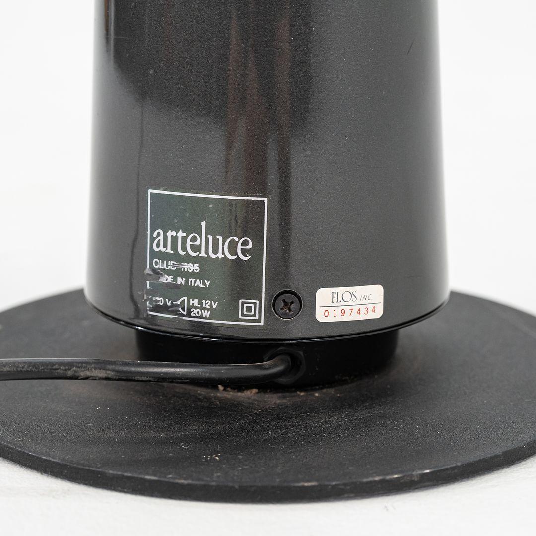 Lampadaires Club 1195 de Pier Giuseppe Ramella pour Arteluce / Flos en gris, 1985 en vente 3
