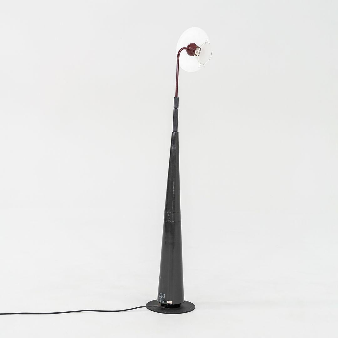 Lampadaires Club 1195 de Pier Giuseppe Ramella pour Arteluce / Flos en gris, 1985 en vente 5