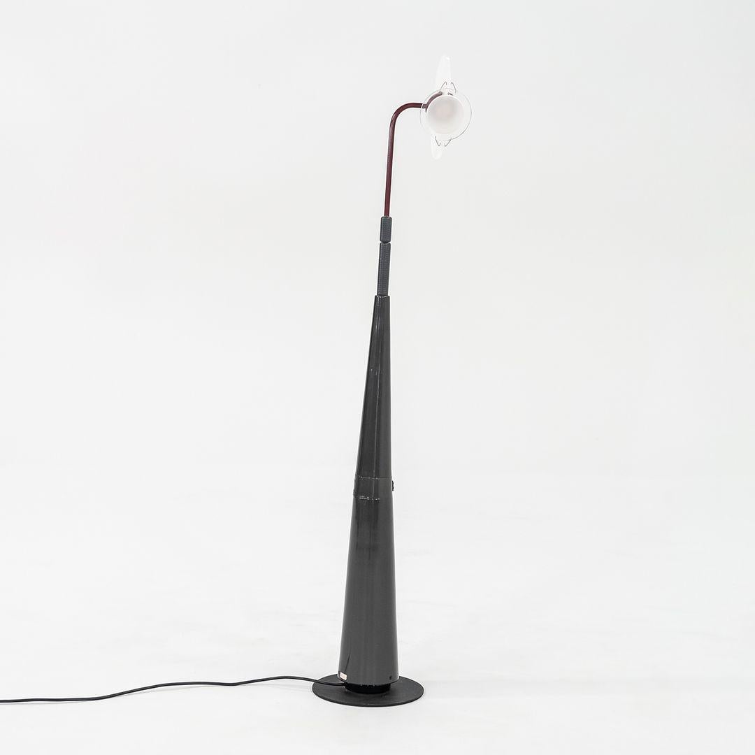 italien Lampadaires Club 1195 de Pier Giuseppe Ramella pour Arteluce / Flos en gris, 1985 en vente