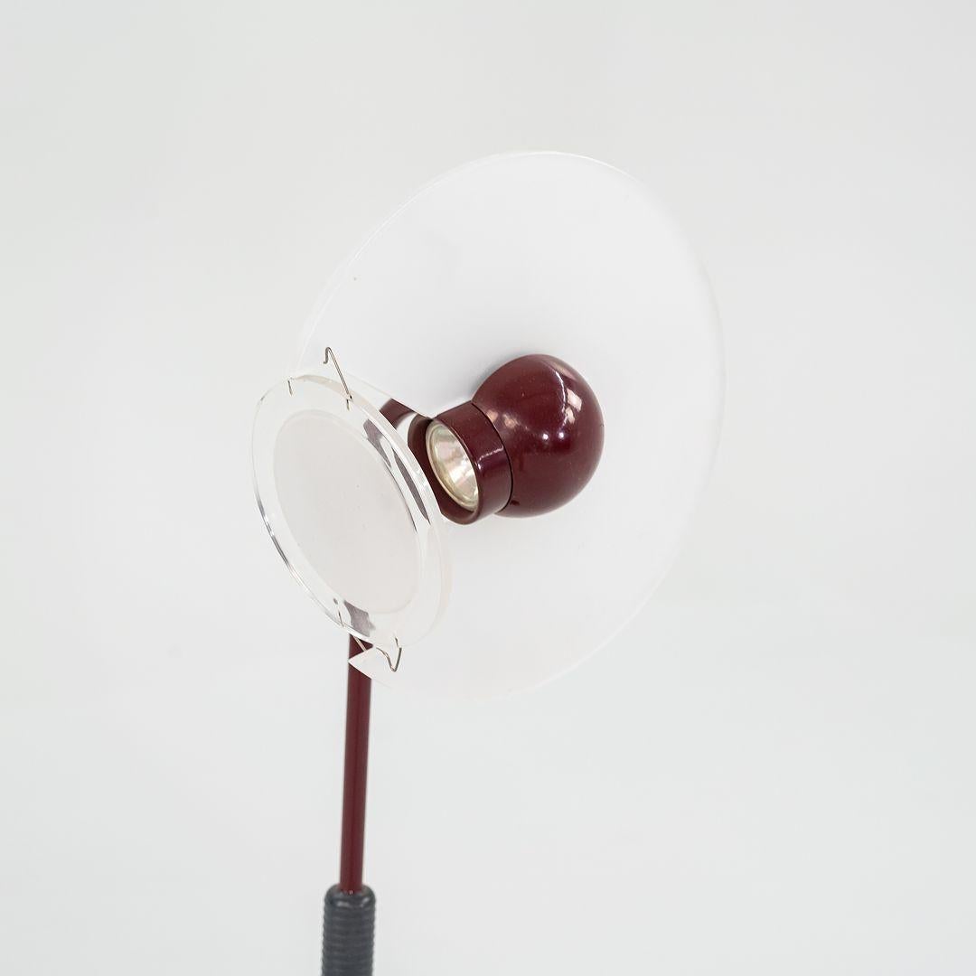 Métal Lampadaires Club 1195 de Pier Giuseppe Ramella pour Arteluce / Flos en gris, 1985 en vente