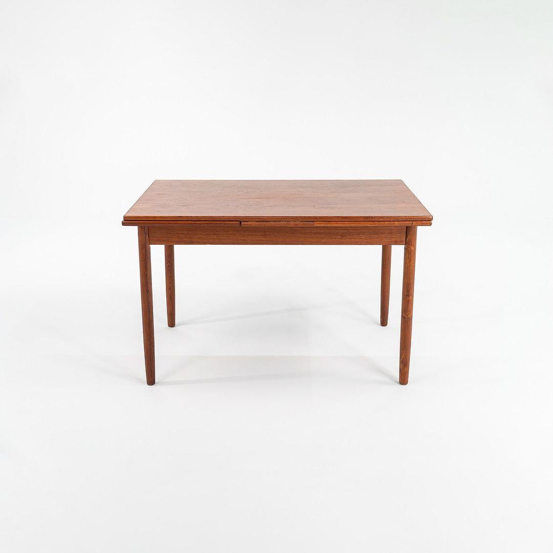 1985 Danish Teak Extension Dining Table in the Ansager Mobler Style For Sale 2