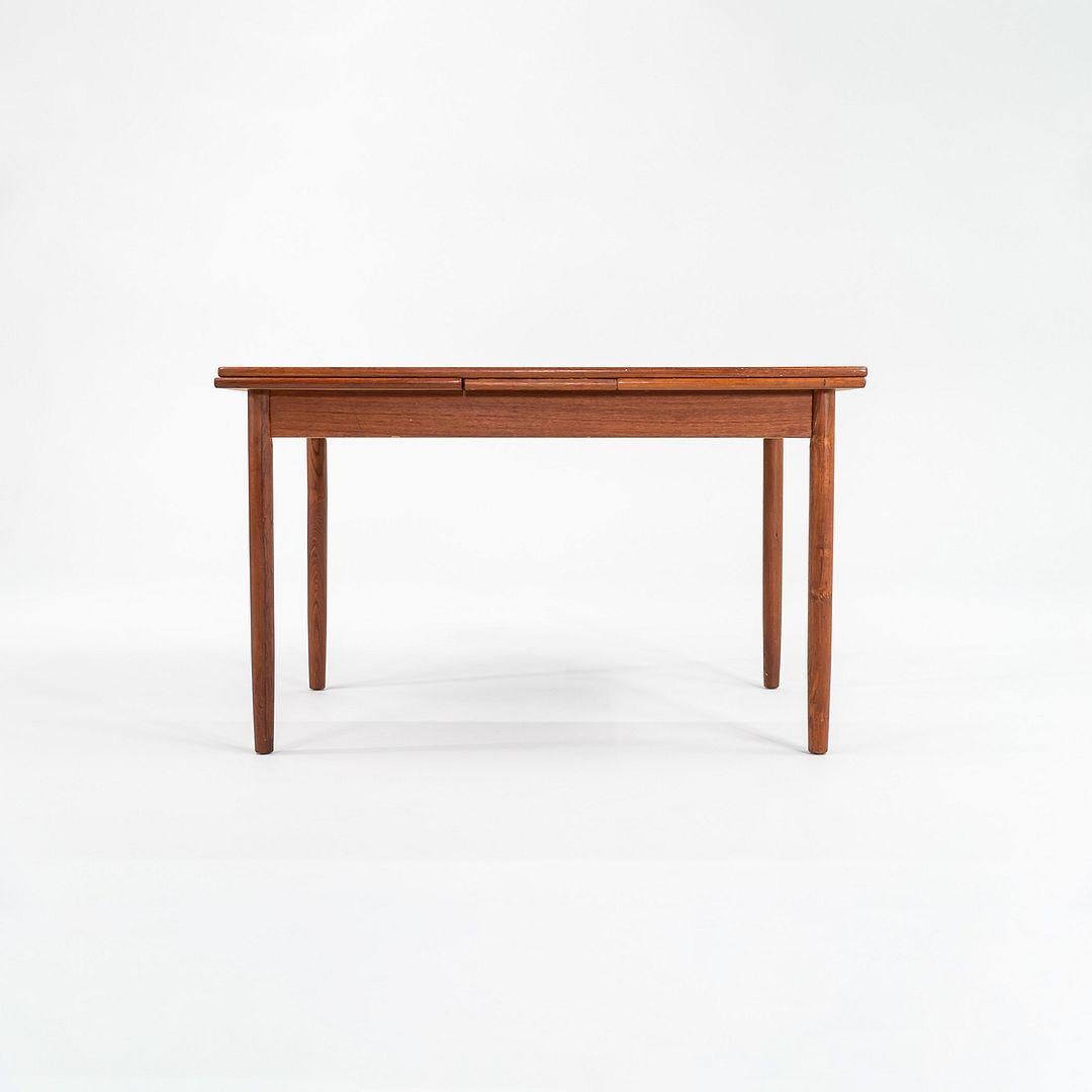 1985 Danish Teak Extension Dining Table in the Ansager Mobler Style For Sale 3
