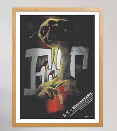 1985 T.E. L'extra-terrestre (Repubblica Ceca) Poster originale d'epoca
