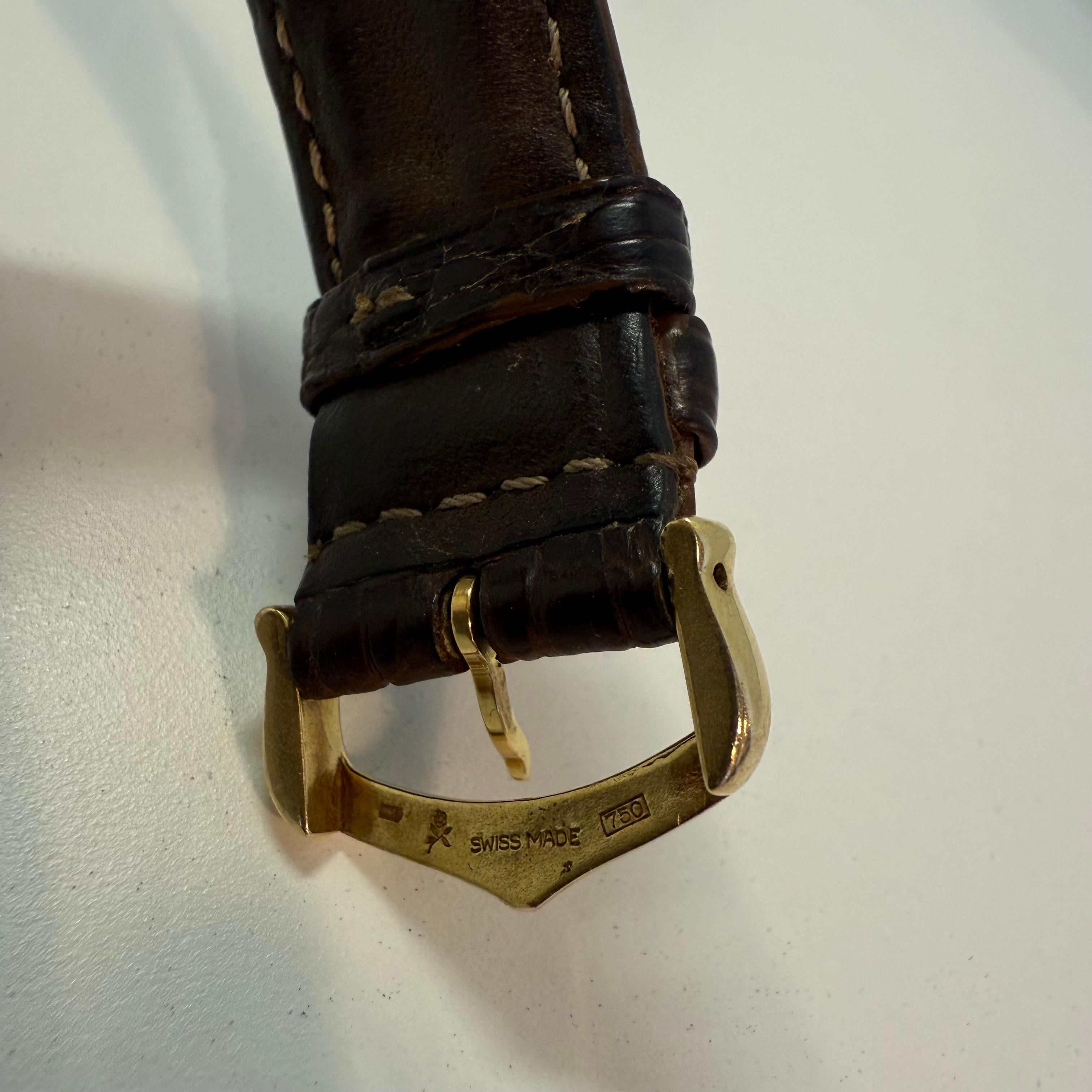 1985 Extrem seltene Cartier Pascha 18KT Gold im Angebot 10