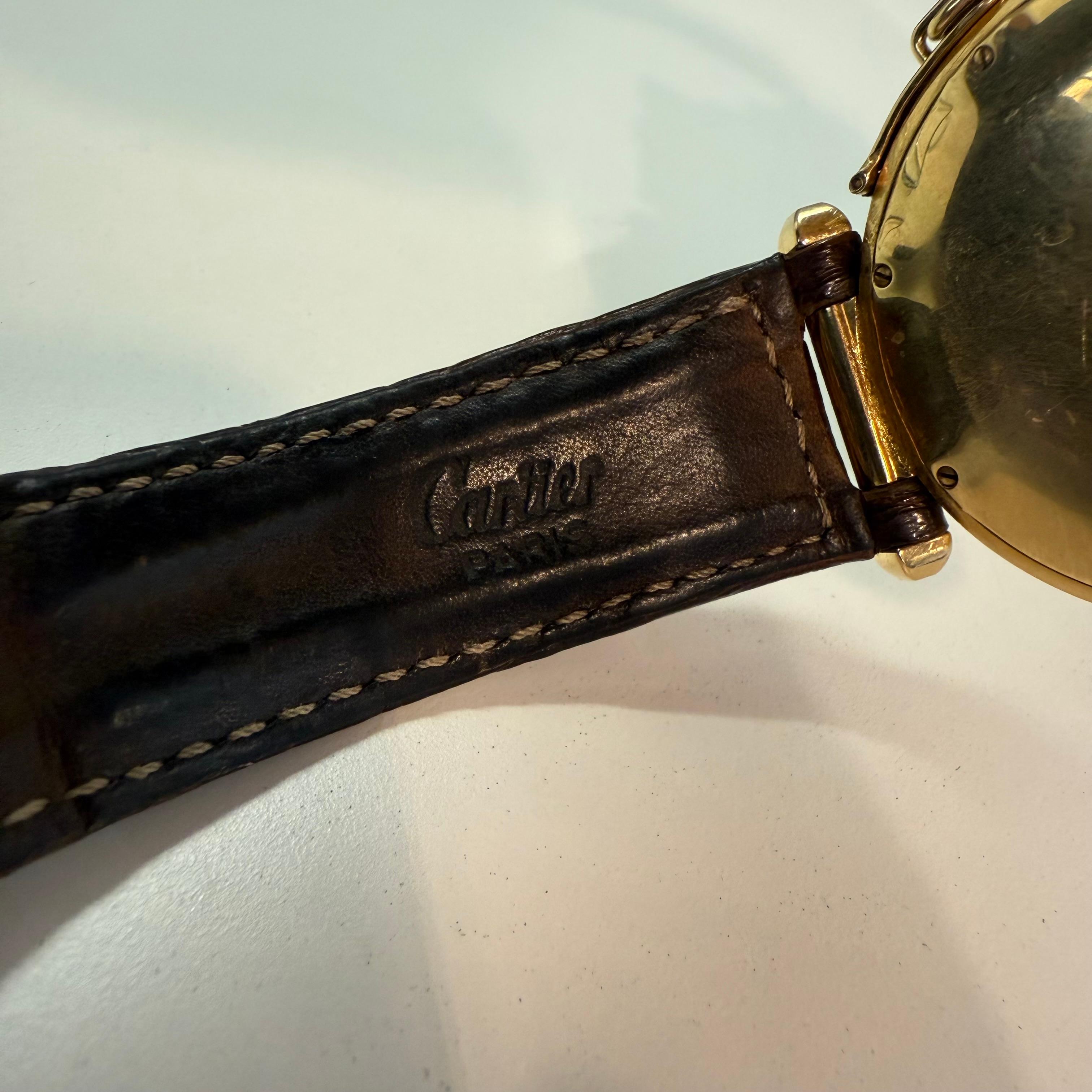 1985 Extrem seltene Cartier Pascha 18KT Gold im Angebot 11