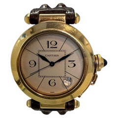 1985 Extremely Rare Cartier Pasha 18KT Gold