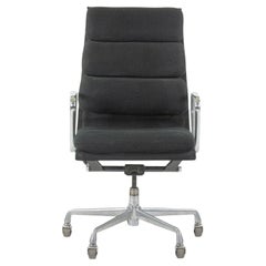Vintage 1985 Fabric Herman Miller Eames Aluminum Group Executive High Back Desk Chair