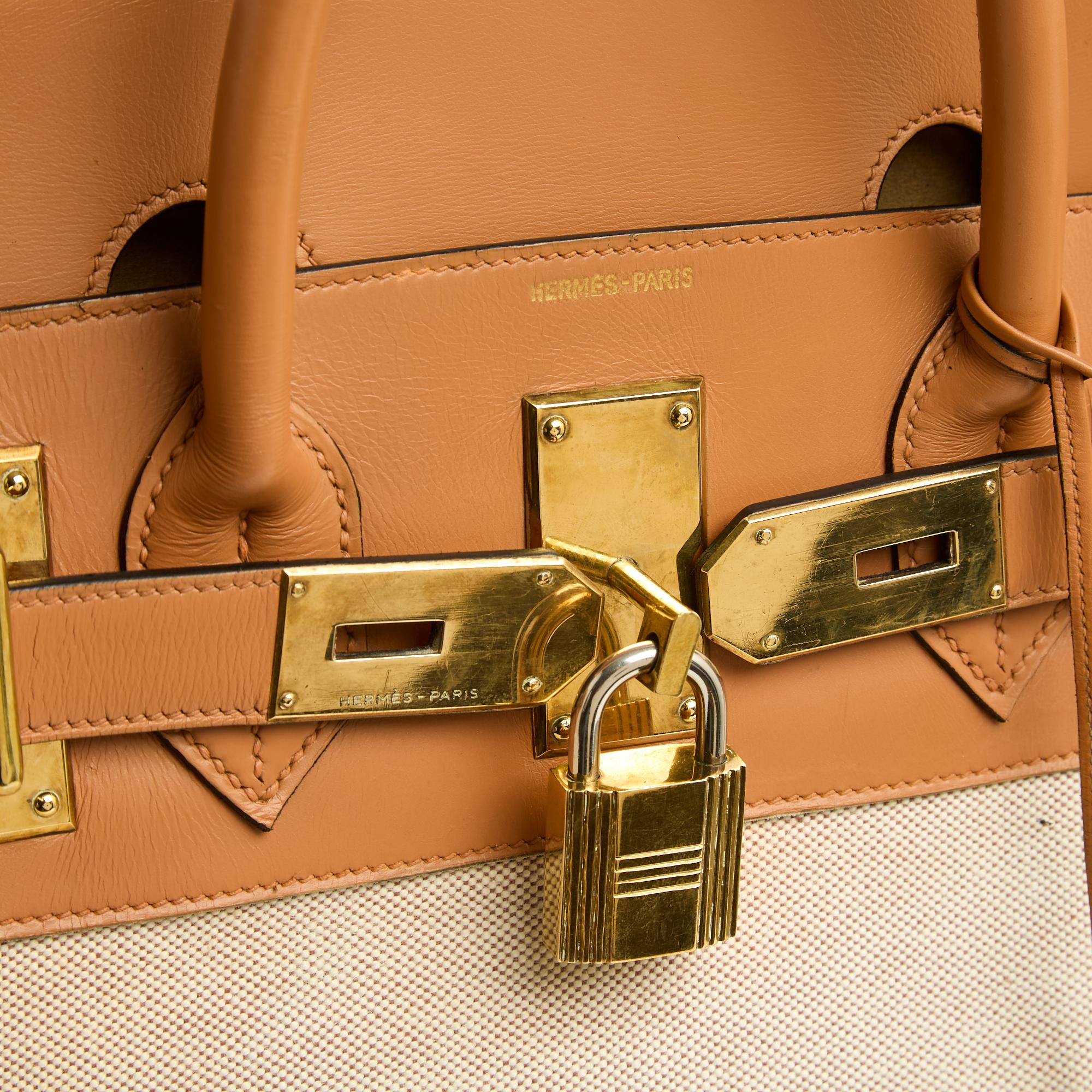 1985 Hermes HAC Sac Voyage Haut a courroies 50 Travel Bag 2