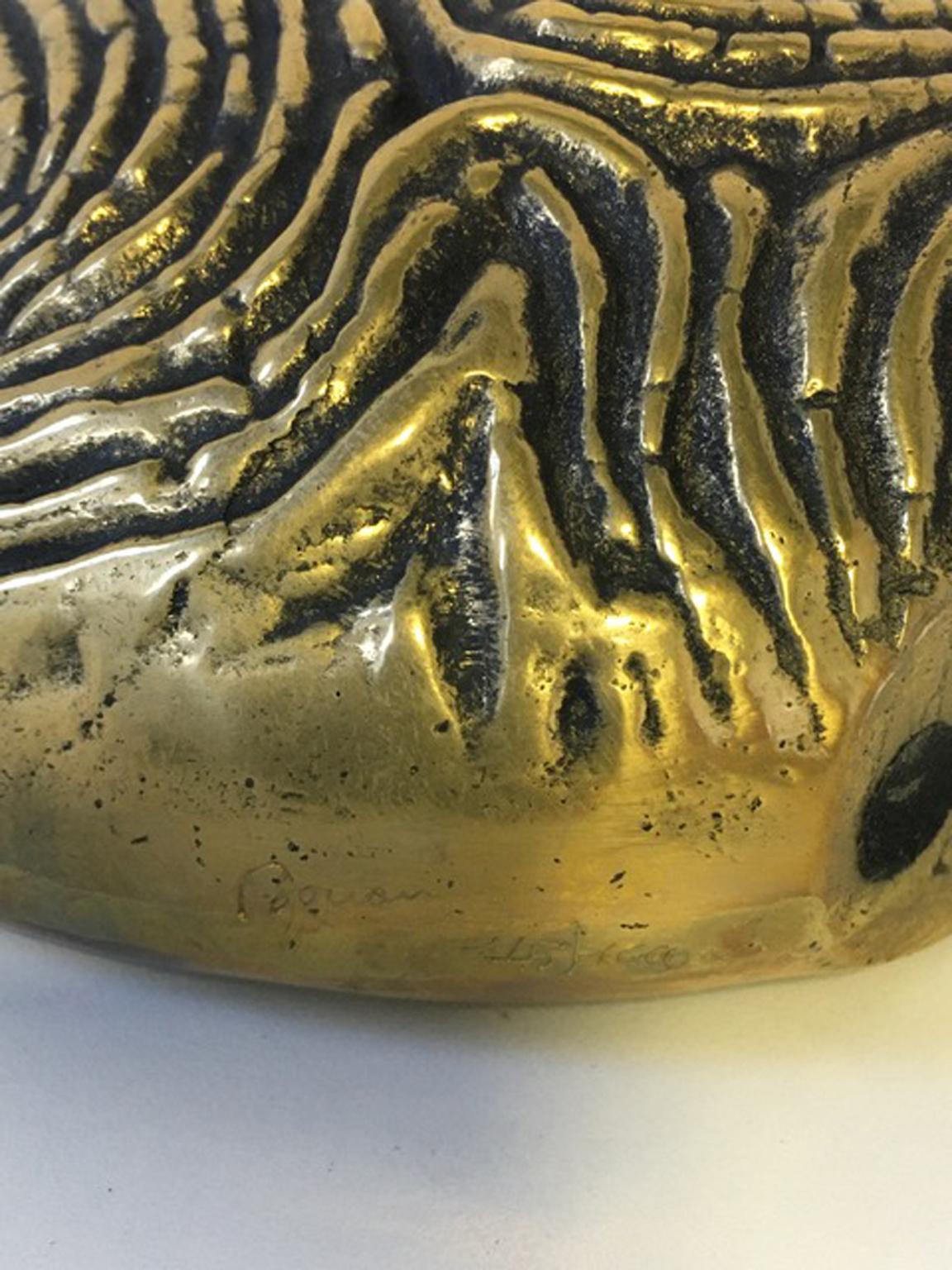 1985 Italien Postmoderne abstrakte Bronzeskulptur des Mondes, Italien (Italienisch) im Angebot