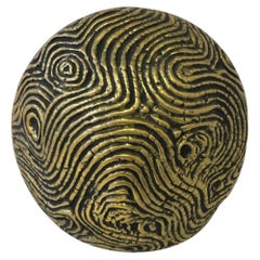 1985 Italien Postmoderne abstrakte Bronzeskulptur des Mondes, Italien