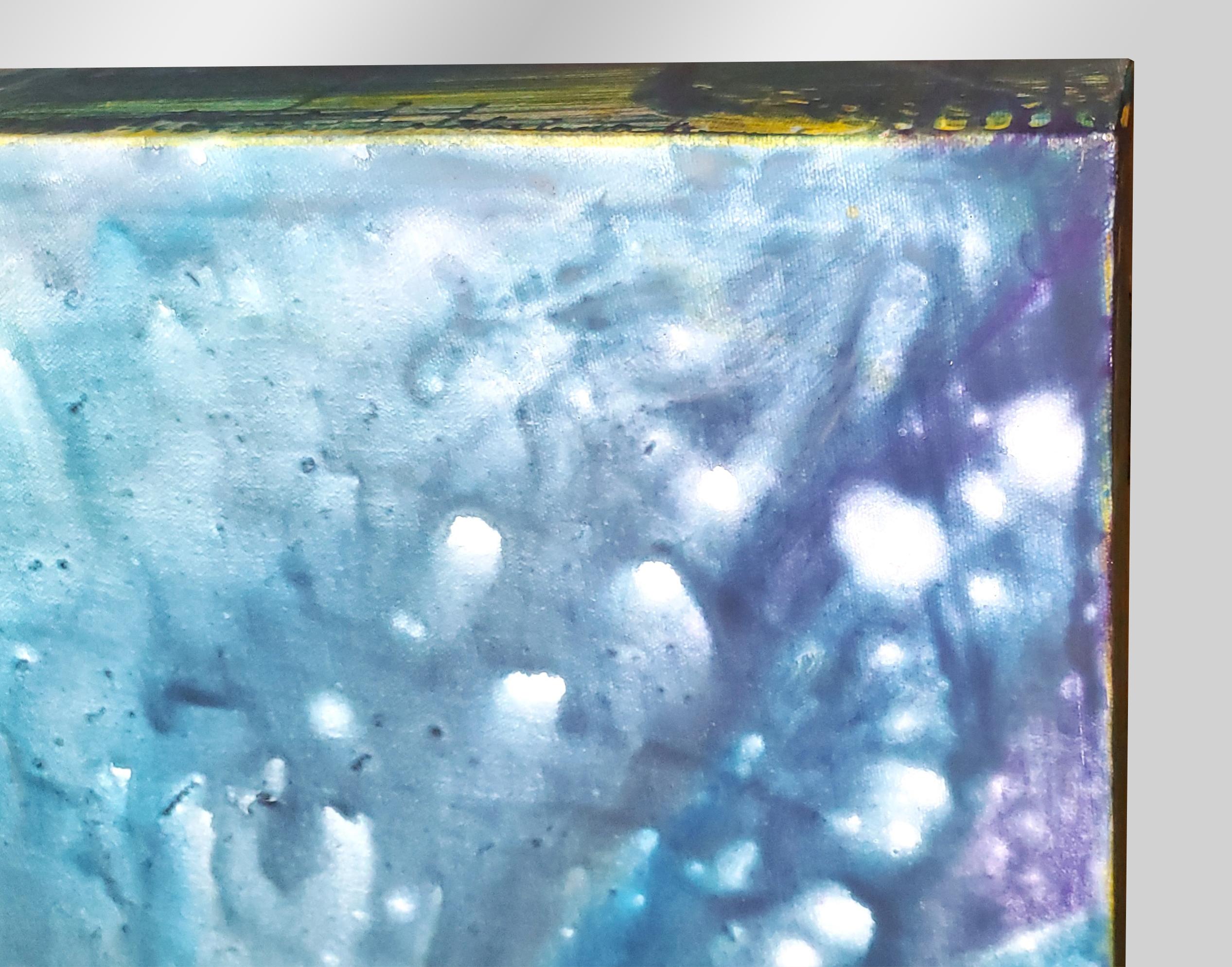 20th Century 1985 Monumental Abstract Expressionist Acrylic Painting by Sherry Williams For Sale