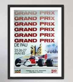 1985 Pau Grand Prix Original Poster