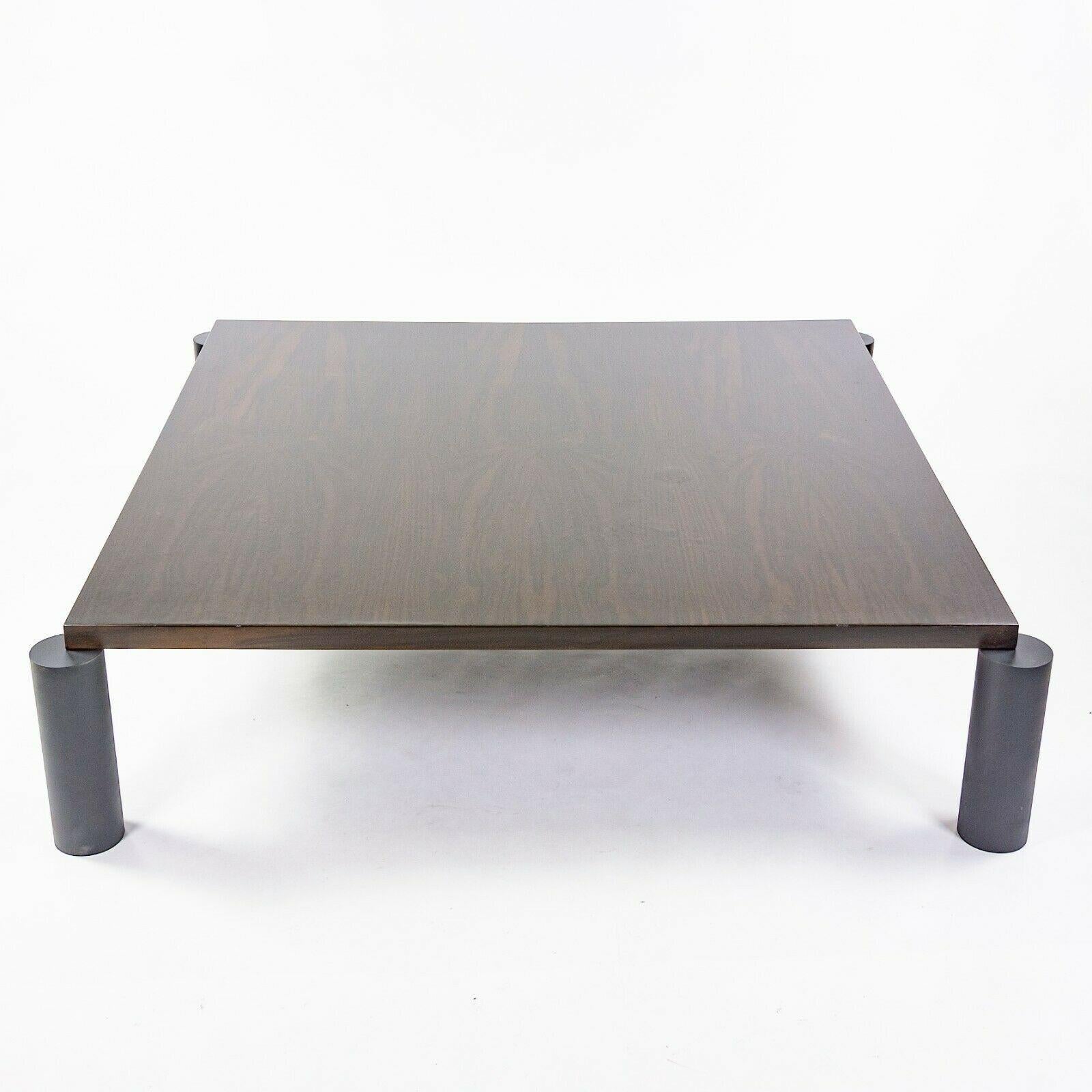 American 1985 Richard Schultz for Conde House Prototype Large Low Coffee Table Signed For Sale