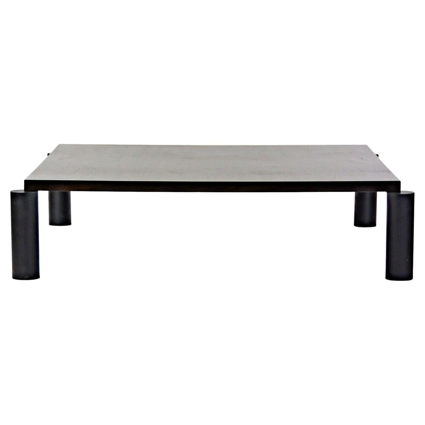 1985 Richard Schultz for Conde House Prototype Large Low Coffee Table Signed For Sale