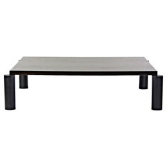1985 Richard Schultz for Conde House Prototype Large Low Coffee Table Signed