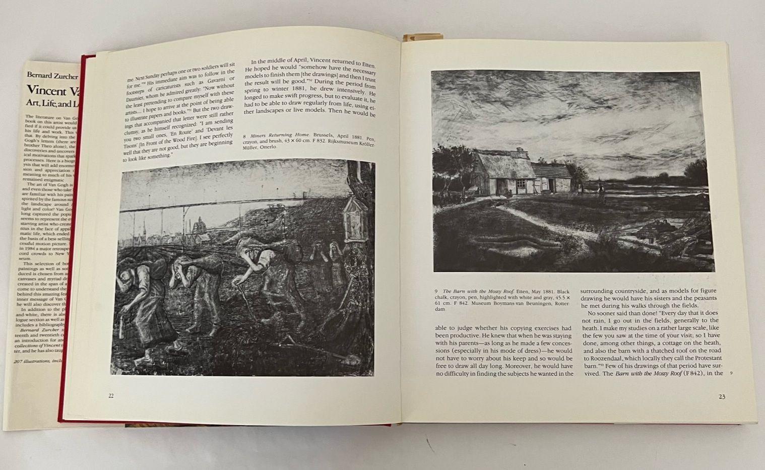 20th Century 1985 Vincent Van Gogh Art Life and Letters by Bernard Zucker Hardcover Rizzolli For Sale