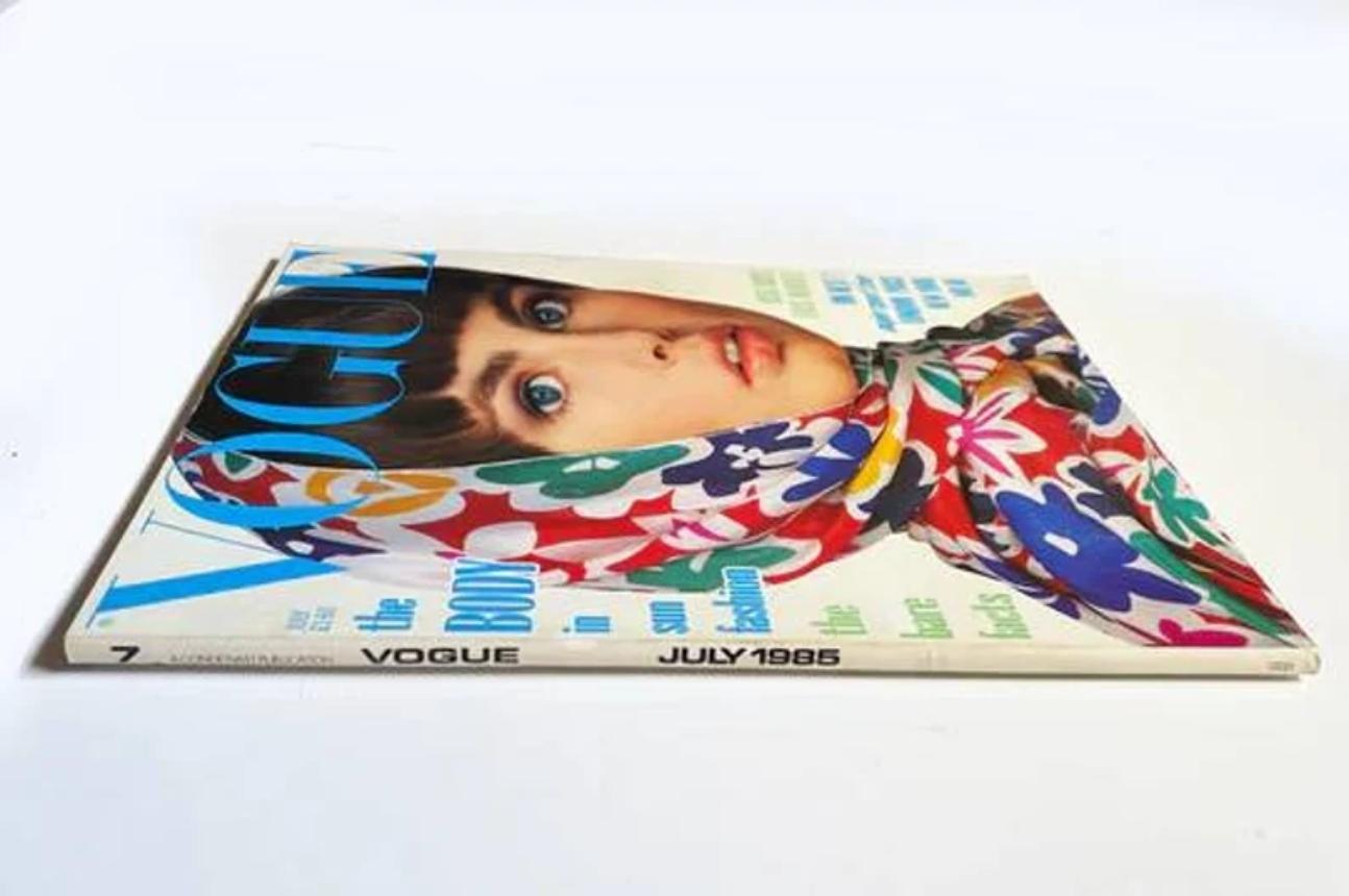 VOGUE Magazine: July 1985 - . number 7, Whole number 2258, Volume 142, 159 pages, in color and black/white

Cover: 