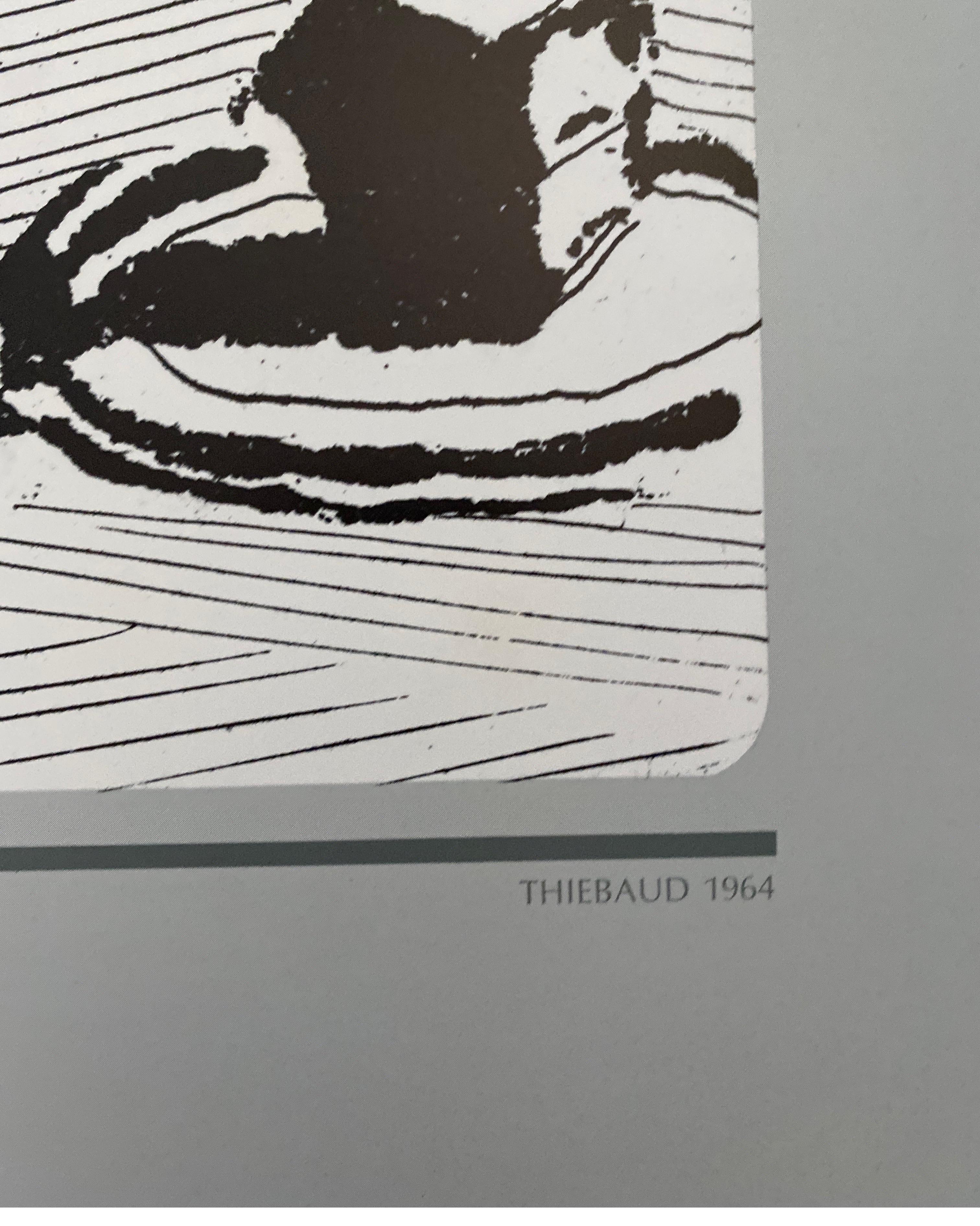 Américain Impression d'exposition en édition limitée « Pies » de Wayne Thiebaud, 1985 en vente