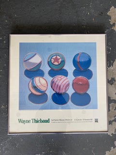 1985 Stampa della mostra di Wayne Thiebaud al Museo d'Arte Moderna di San Francisco