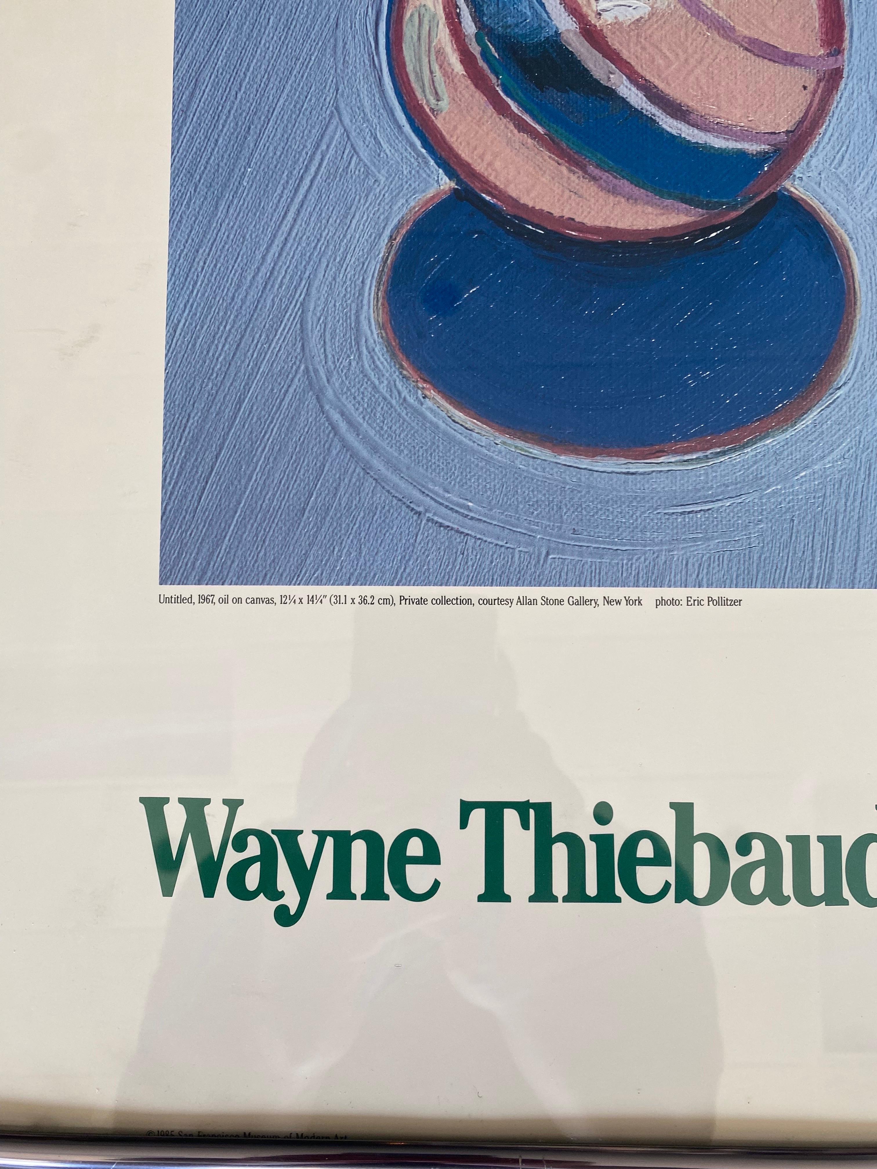 wayne thiebaud exhibition