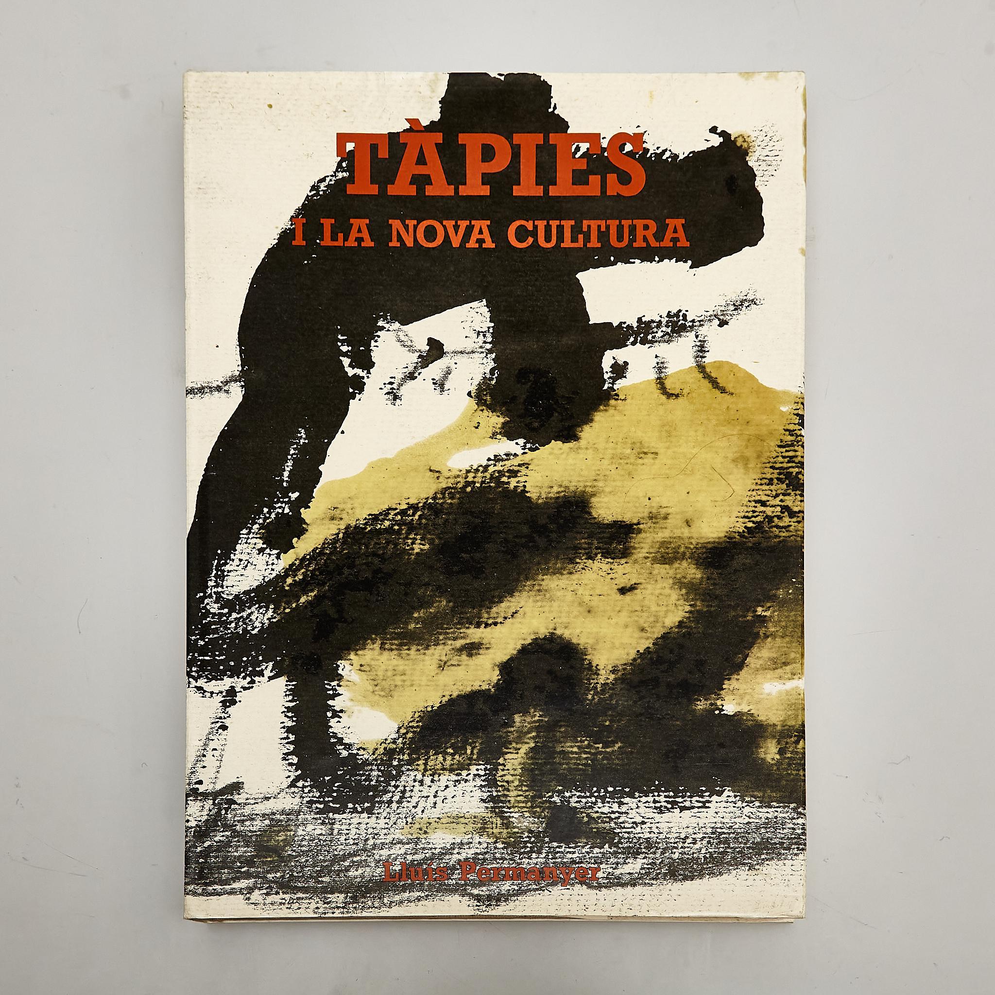Explore the artistic genius of Antoni Tàpies with this remarkable 1986 book, titled 'Tapies i la Nova Cultura,' edited by Polígrafa. This is a special illustrated edition, encapsulating the essence of Tàpies' innovative work.  In good original