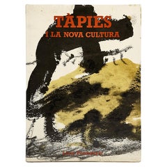 Vintage 1986 Antoni Tàpies Book: 'Tapies i la Nova Cultura' 